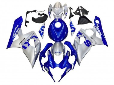 2005-2006 Blue Silver Suzuki GSXR 1000 Motorcycle Fairings Canada