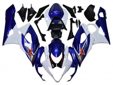 2005-2006 White Blue Red Suzuki GSXR 1000 Motorcycle Fairings Canada