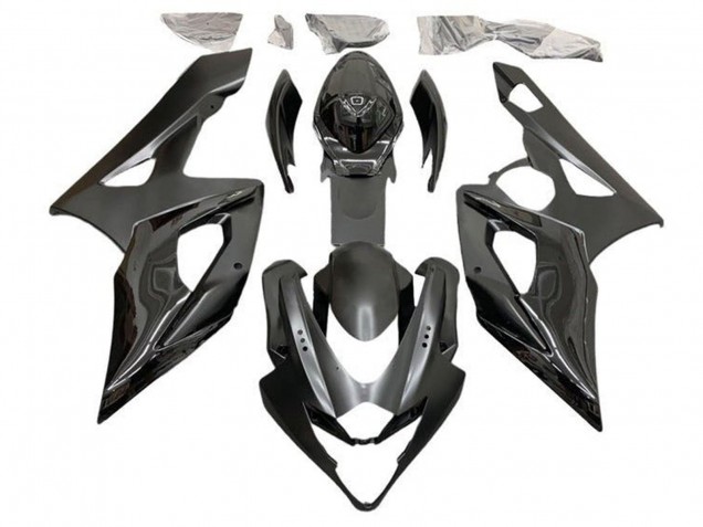 2005-2006 Glossy Black Half Matte Black Suzuki GSXR 1000 Motorcycle Fairings Canada