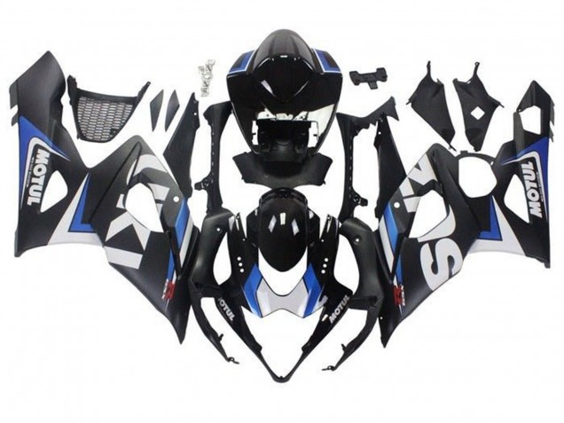 2005-2006 Matte Black Blue White Suzuki GSXR 1000 Motorcycle Fairings Canada