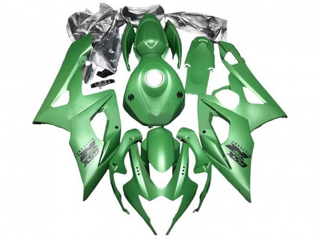 2005-2006 Matte Green Suzuki GSXR 1000 Motorcycle Fairings Canada