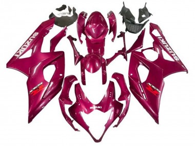 2005-2006 Red Magenta Suzuki GSXR 1000 Motorcycle Fairings Canada