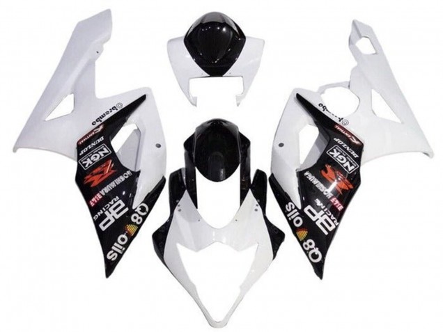 2005-2006 White Black Brembo Suzuki GSXR 1000 Motorcycle Fairings Canada