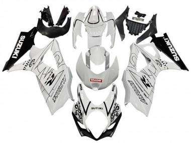 2005-2006 White Black Corona Motul Suzuki GSXR 1000 Motorcycle Fairings Canada