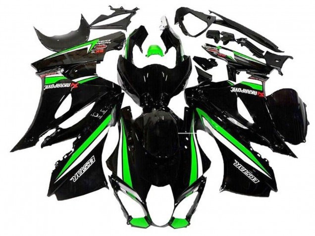 2017-2024 Black Green White Stripe Suzuki GSXR1000 Motorcycle Fairings Canada