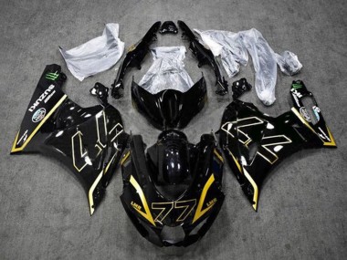 2017-2024 Black Gold 77 Suzuki GSXR1000 Motorcycle Fairings Canada