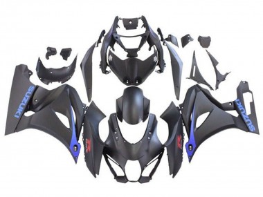 2017-2024 Matte Black Blue Suzuki GSXR1000 Motorcycle Fairings Canada