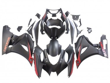 2017-2024 Matte Black Matte Red Suzuki GSXR1000 Motorcycle Fairings Canada