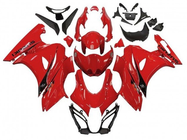 2017-2024 Red Black Suzuki GSXR1000 Motorcycle Fairings Canada