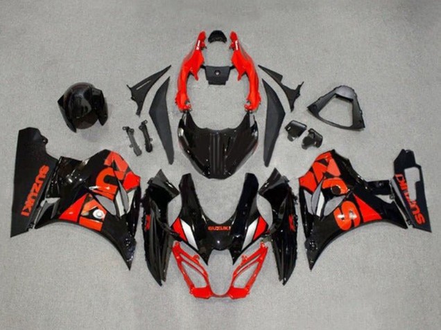 2017-2024 Black Red Silver Suzuki GSXR1000 Motorcycle Fairings Canada