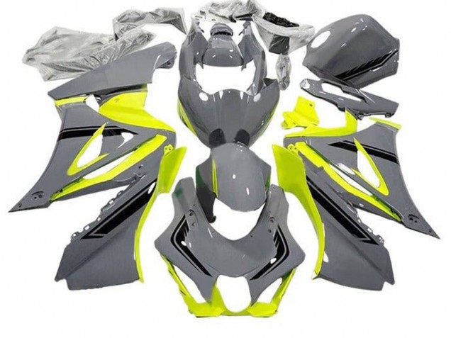 2017-2024 Grey Yellow Black Suzuki GSXR1000 Motorcycle Fairings Canada