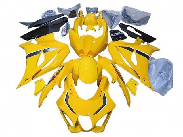 2017-2024 Yellow Suzuki GSXR1000 Motorcycle Fairings Canada