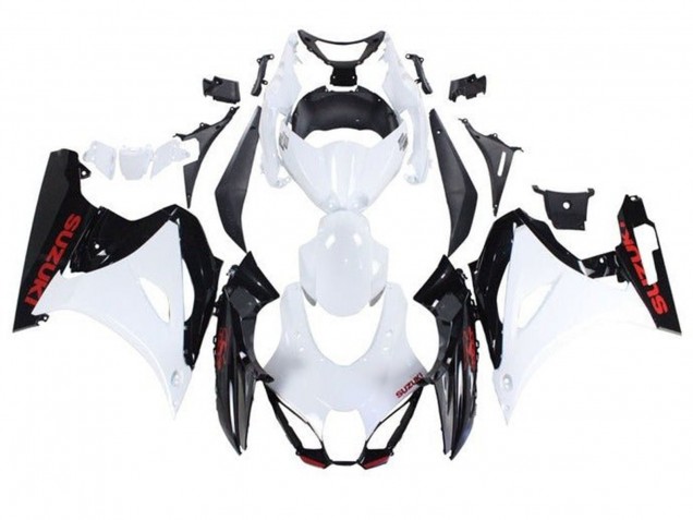 2017-2024 White Black Red Suzuki GSXR1000 Motorcycle Fairings Canada