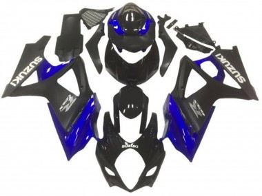 2007-2008 Glossy Black Matte Black Blue Grey Suzuki GSXR 1000 Motorcycle Fairings Canada