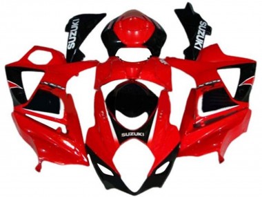 2007-2008 Red Black White Decal Suzuki GSXR 1000 Motorcycle Fairings Canada