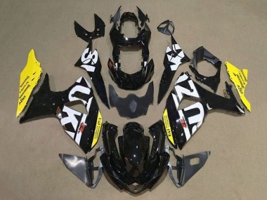 2009-2016 Black White Yellow Suzuki GSXR 1000 Motorcycle Fairings Canada