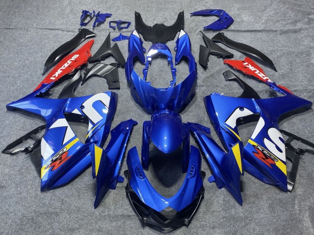 2009-2016 Blue Red White Yellow Suzuki GSXR 1000 Motorcycle Fairings Canada