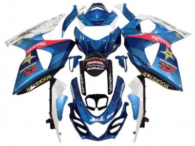 2009-2016 White Light Blue Red Yellow Rockstar Suzuki GSXR 1000 Motorcycle Fairings Canada