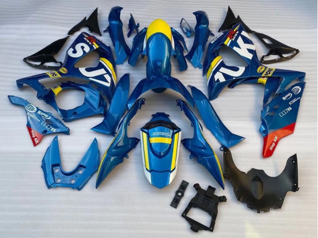 2009-2016 Blue Yellow White Red Suzuki GSXR 1000 Motorcycle Fairings Canada