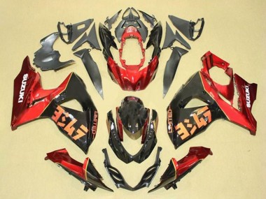 2009-2016 Red Black Suzuki GSXR 1000 Motorcycle Fairing Kits Canada