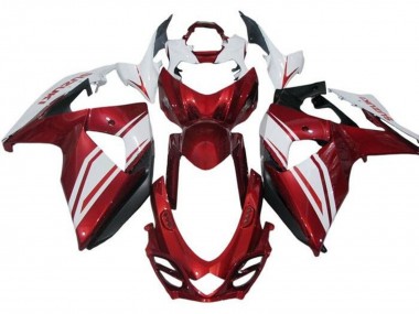 2009-2016 White Red Suzuki GSXR 1000 Motorcycle Fairings Canada