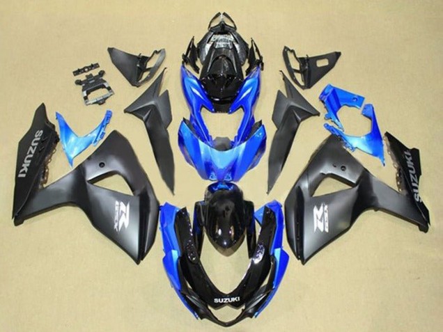 2009-2016 Matte Black Blue Glossy Black Grey Suzuki GSXR 1000 Motorcycle Fairings Canada