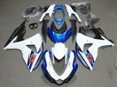 2009-2016 White Blue Black Suzuki GSXR 1000 Bike Fairings Canada