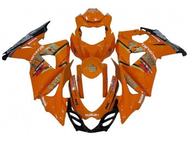 2009-2016 Orange Gold Rizla Suzuki GSXR 1000 Motorcycle Fairings Canada