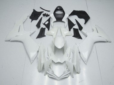 2009-2016 White Suzuki GSXR 1000 Motorcycle Fairings Canada