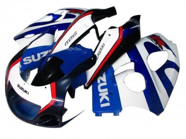 1996-2000 Blue White Dark Blue Red Suzuki GSXR 600 / GSXR 750 Motorcycle Fairings Canada