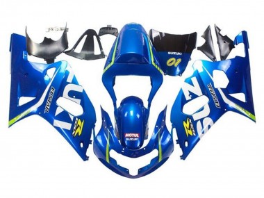 2001-2003 Blue Yellow Green White Suzuki GSXR 600 / GSXR 750 Motorcycle Fairings Canada