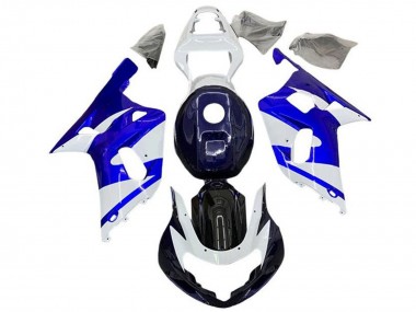 2001-2003 White Blue Black Suzuki GSXR 600 / GSXR 750 Motorcycle Fairings Canada