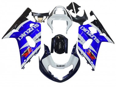 2001-2003 White Blue Glossy Black Red Suzuki GSXR 600 / GSXR 750 Motorcycle Fairings Canada