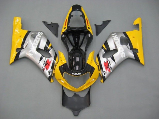 2001-2003 Yellow Silver Glossy Black Red Suzuki GSXR 600 / GSXR 750 Motorcycle Fairings Canada