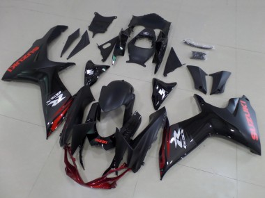 2011-2024 Matte Black Glossy Black Red White Suzuki GSXR 600 / GSXR 750 Motorcycle Fairings Canada