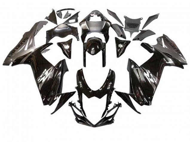 2011-2024 Glossy Black Grey White Suzuki GSXR 600 / GSXR 750 Motorcycle Fairings Canada