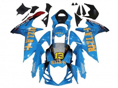 2011-2024 Blue Yellow Red Black Rizla 13 Suzuki GSXR 600 / GSXR 750 Motorcycle Fairings Canada