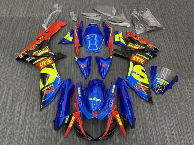 2011-2024 Blue Red Yellow Black Suzuki GSXR 600 / GSXR 750 Motorcycle Fairings Canada