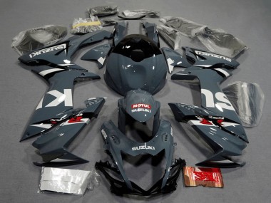 2011-2024 Dark Nardo Grey White Black Red Motul Suzuki GSXR 600 / GSXR 750 Motorcycle Fairings Canada