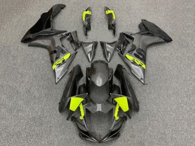 2011-2024 Grey Black Neon Yellow Suzuki GSXR 600 / GSXR 750 Motorcycle Fairings Canada