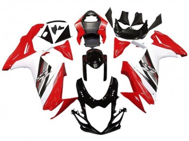 2011-2024 Red White Black Suzuki GSXR 600 / GSXR 750 Motorcycle Fairing Canada