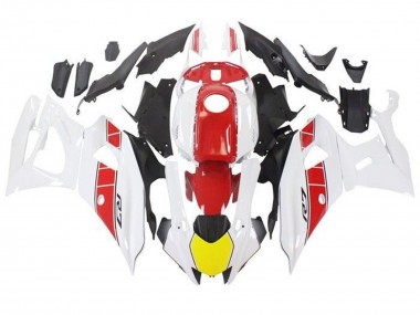 2021-2024 White Yellow Red Stripe Yamaha YZF R7 Motorcycle Fairings Canada