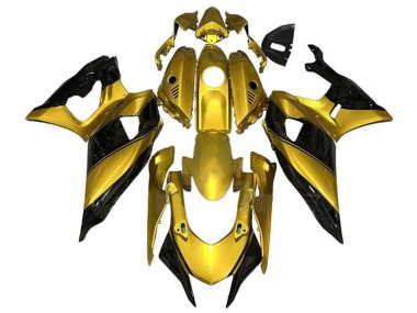 2021-2024 Gold Black Yamaha YZF R7 Motorcycle Fairings Canada