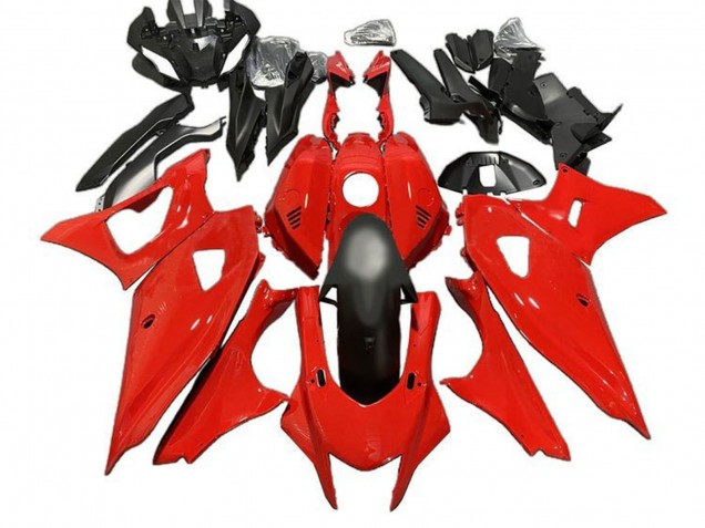 2021-2024 Red Matte Black Yamaha YZF R7 Motorcycle Fairings Canada