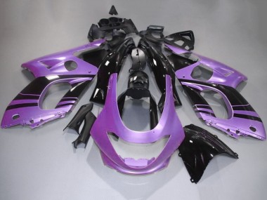 1996-2007 Purple Glossy Black Yamaha YZF600R Thundercat Motorcycle Fairings Canada