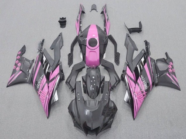 2019-2021 Pink Black Monster Yamaha YZF R3/R25 Motorcycle Fairings Canada
