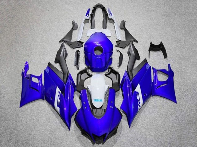2019-2021 Blue White Matte Black Yamaha YZF R3/R25 Motorcycle Fairings Canada