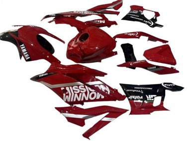 2022-2024 Red Black Valsir Yamaha YZF R3/R25 Motorcycle Fairings Canada
