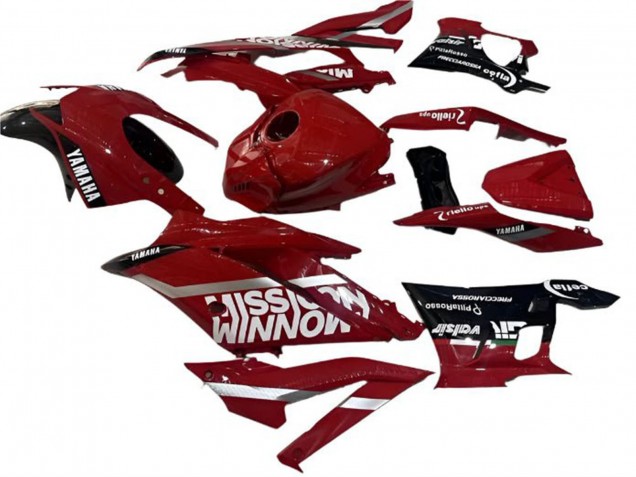 2022-2024 Red Black Valsir Yamaha YZF R3/R25 Motorcycle Fairings Canada