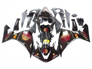 2009-2011 Glossy Black Red Yellow Sheltes Yamaha YZF 1000 R1 Motorcycle Fairings Canada